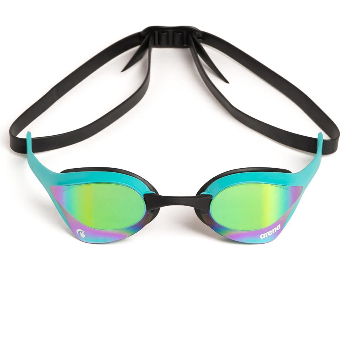 Arena Cobra Ultra Swipe Mirror Goggles - Emerald/Peacock