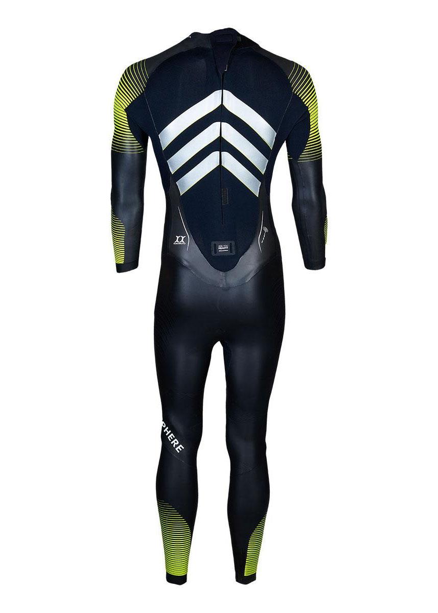 Aquasphere Men's Exocet Ultra Wetsuit - Black / Lime