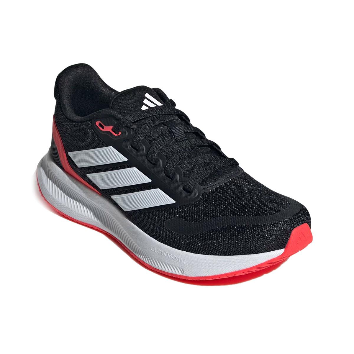 Adidas Junior Runfalcon 5 Trainers - Black / White / Red
