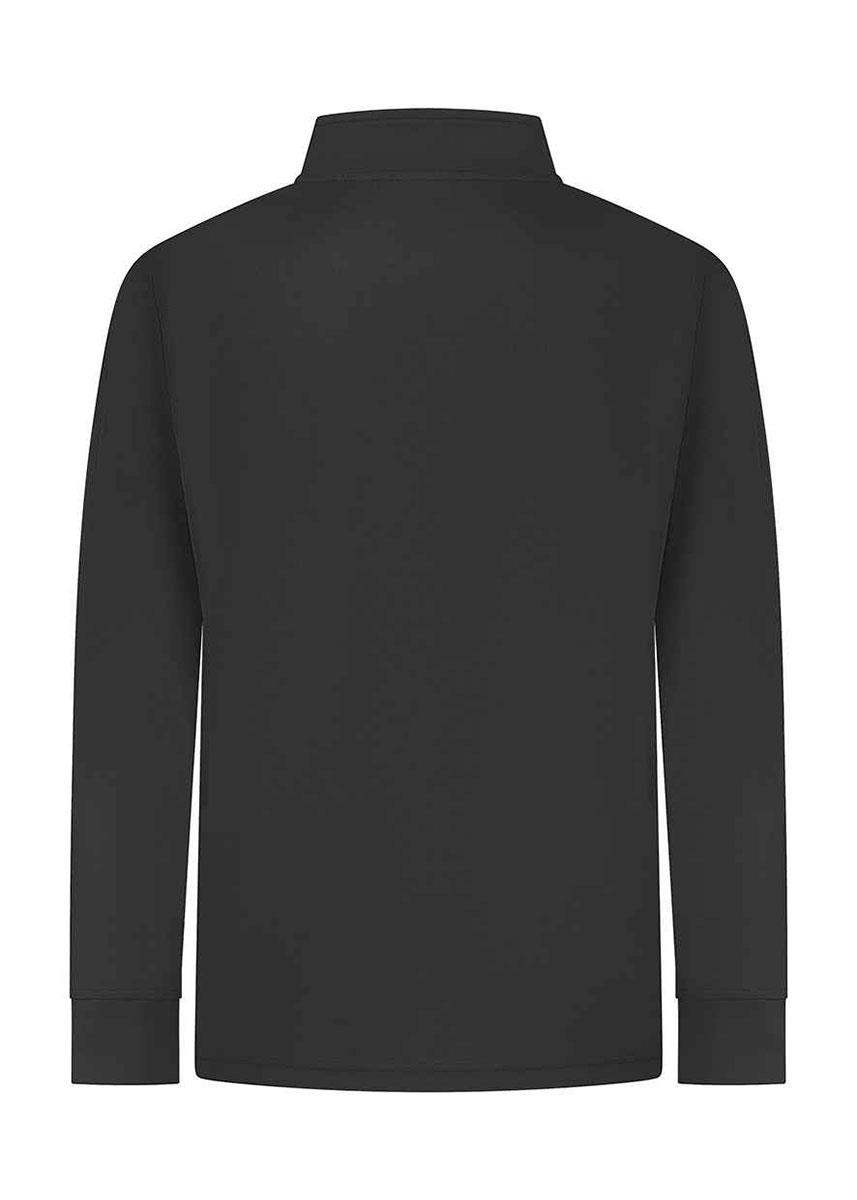 Finden + Hales Boys 1/4 Zip Tracksuit Top - Black