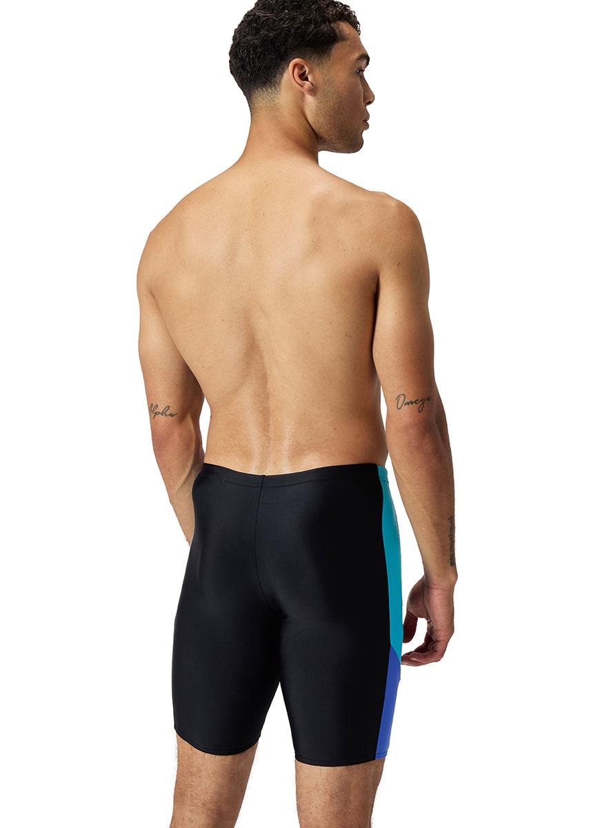Speedo Dive Splice Jammer - Black / Cobalt Pop