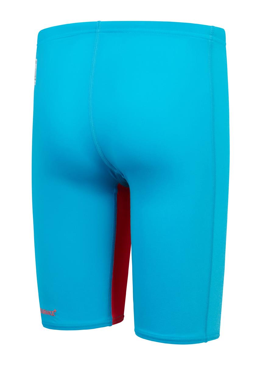 Speedo Fastskin Junior Endurance+ Max High Waisted Jammer - Bolt / Flame Red - Front view
