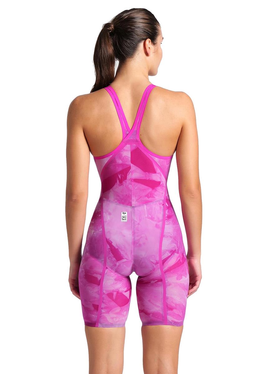 Arena Powerskin Carbon Glide Tie-Dye Limited Edition Closedback Kneesuit - Ciclamyn