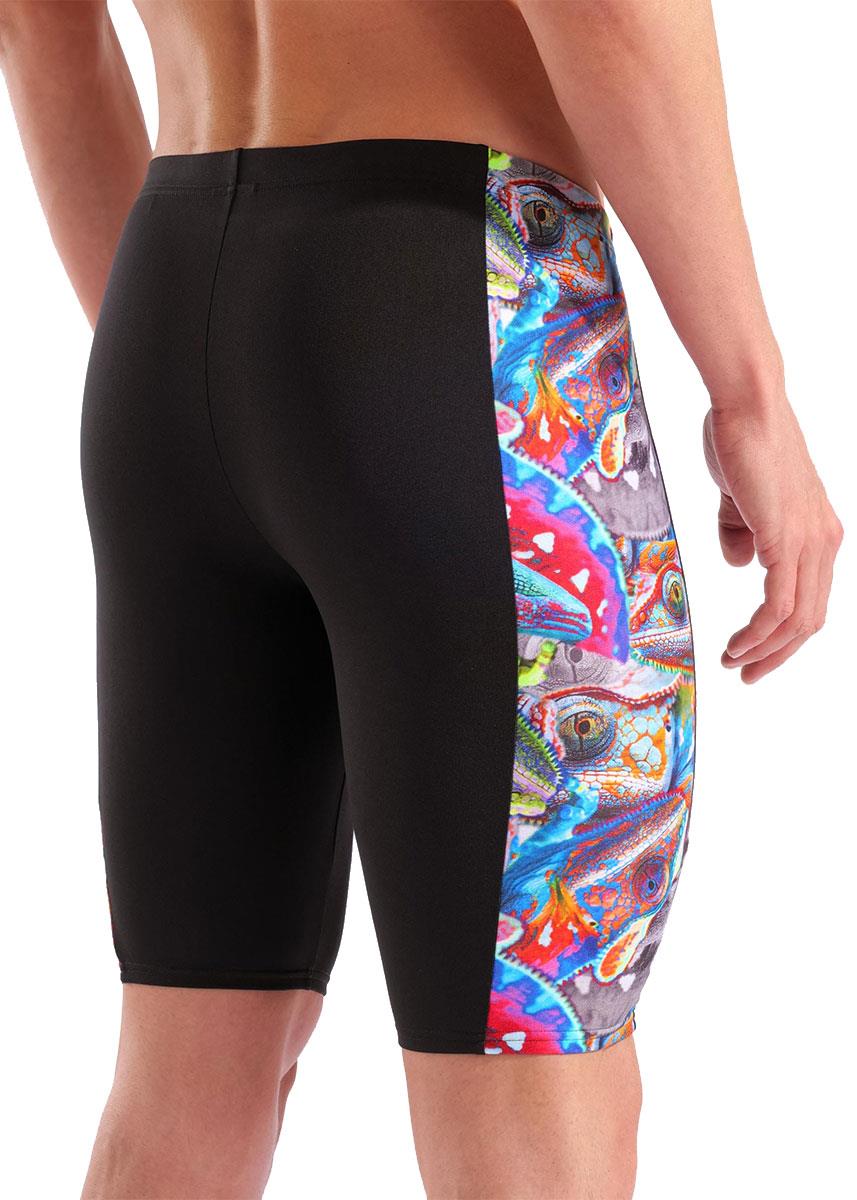 Arena Iguanas Swim Jammer - Black / Multi