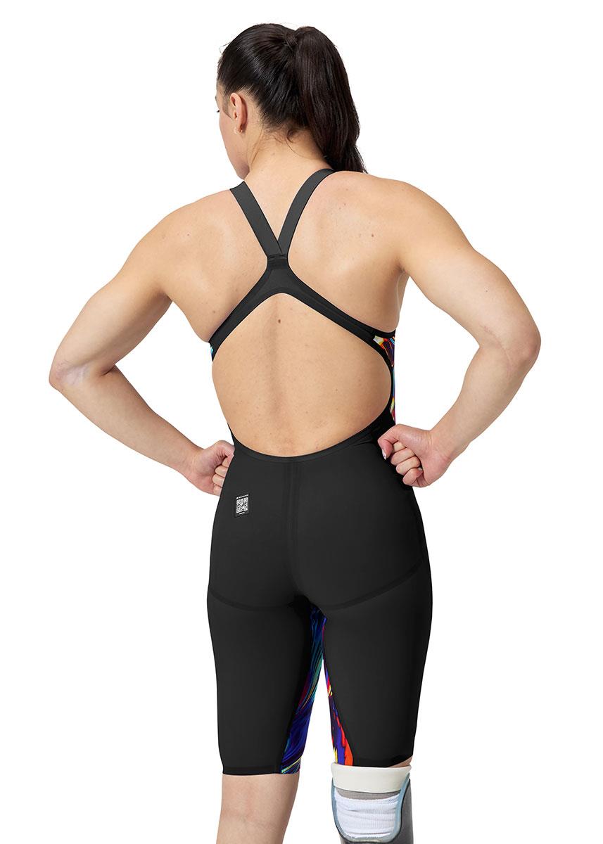 Speedo Fastskin LZR Pure Valor 2.0 Openback Kneeskin - Black / Mult