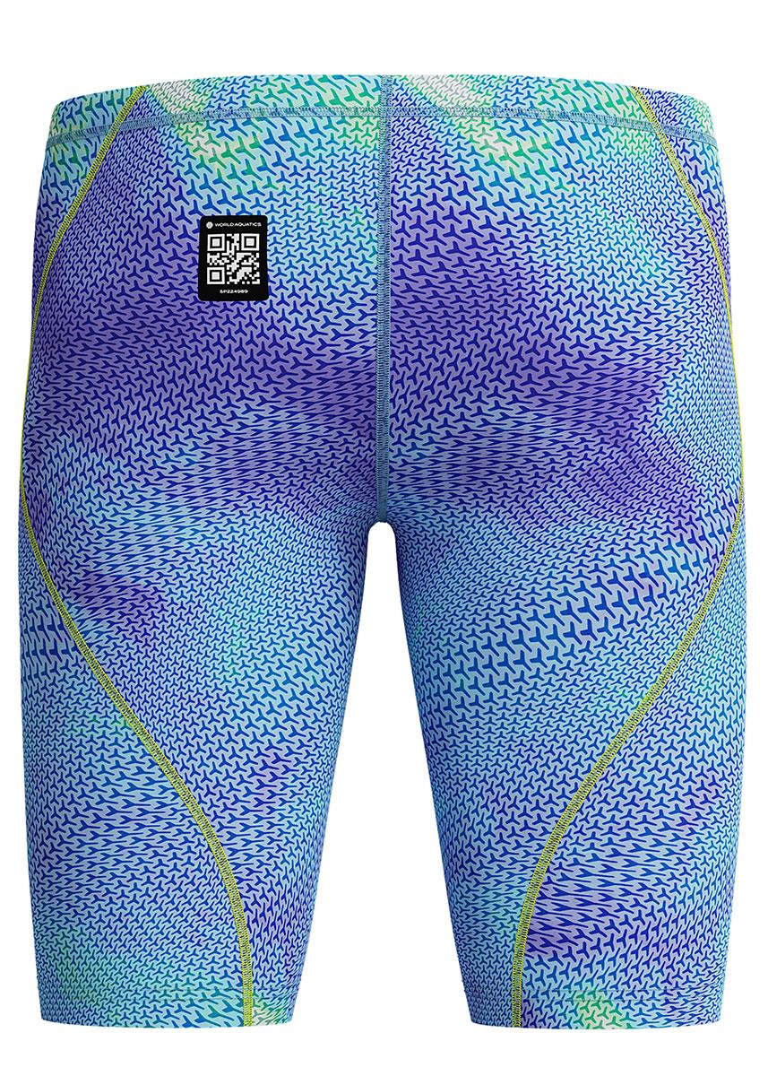 Speedo Fastskin HyperSpark Printed Jammer - Blue