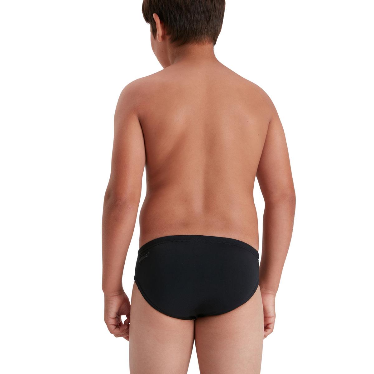 Speedo Boys Endurance+ Brief - Black / White