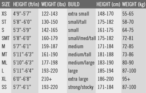 Size Guide